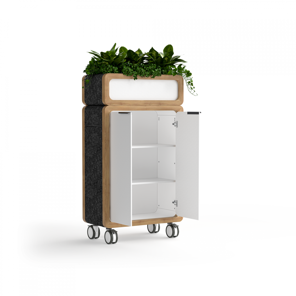 Rover Mobile Cupboard - alternate view, size or finish; optional items may be shown