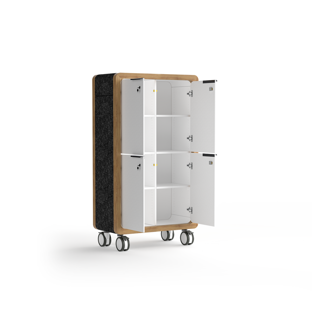 Rover Mobile Locker - alternate view, size or finish; optional items may be shown