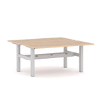 Agile Fixed Rectangle 2-Person DSD Workstation - alternate view, size or finish; optional items may be shown