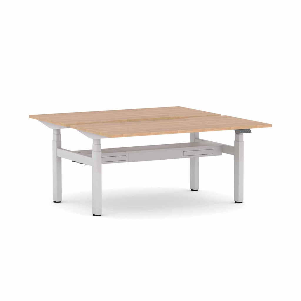 Klass 3C/2M Electric 2-User Double-Sided Workstation - alternate view, size or finish; optional items may be shown