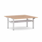 Klass 3C/2M Electric 2-User Double-Sided Workstation - alternate view, size or finish; optional items may be shown