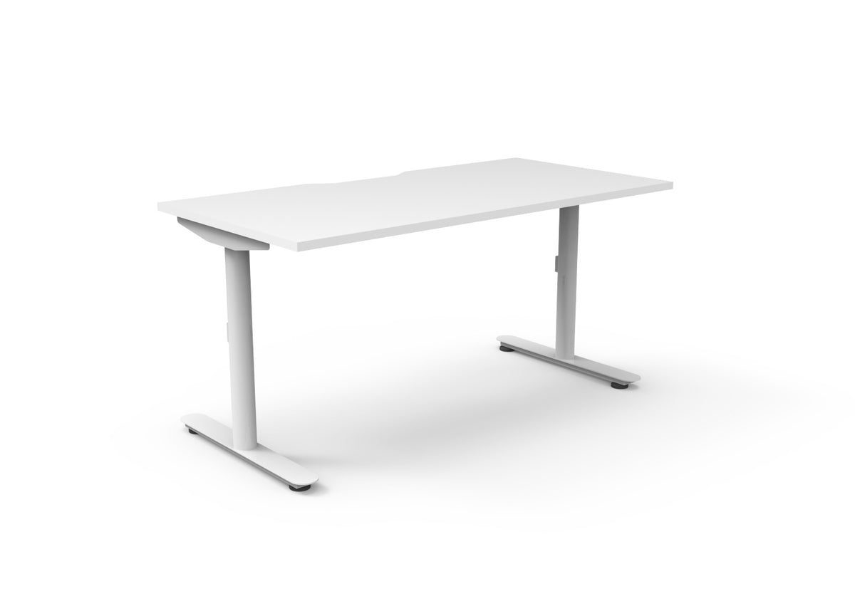 Halo Static Single Sided Workstation - Framed Screen Options - configuration image
