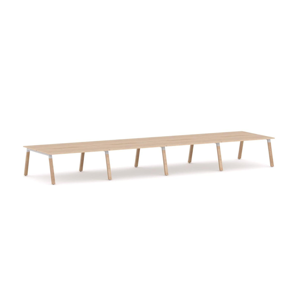 Plantation 8-User Double-Sided Workstation - alternate view, size or finish; optional items may be shown