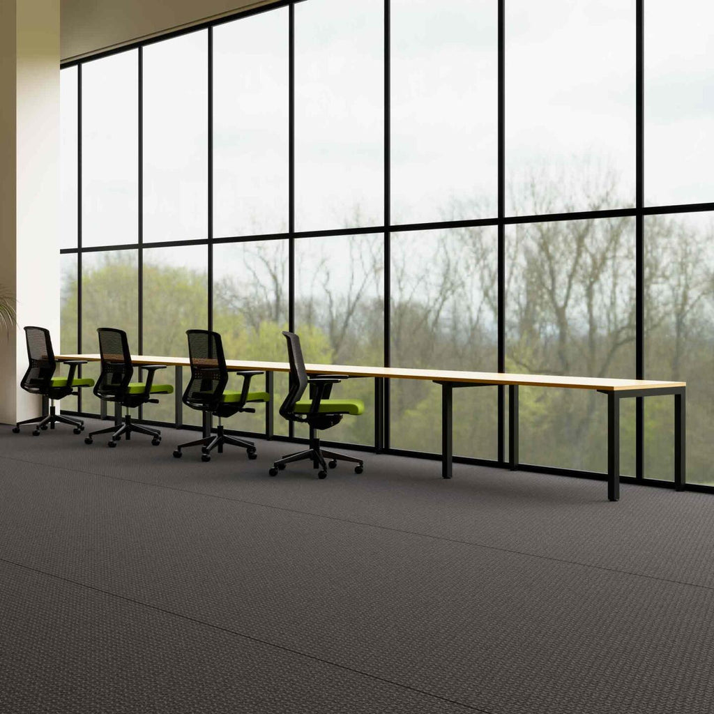 Axis 5-User Single-Sided Workstation - alternate view, size or finish; optional items may be shown