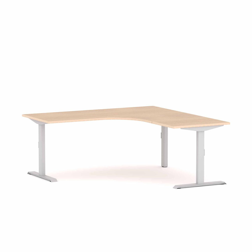 Klass Fixed 90° Workstation - alternate view, size or finish; optional items may be shown
