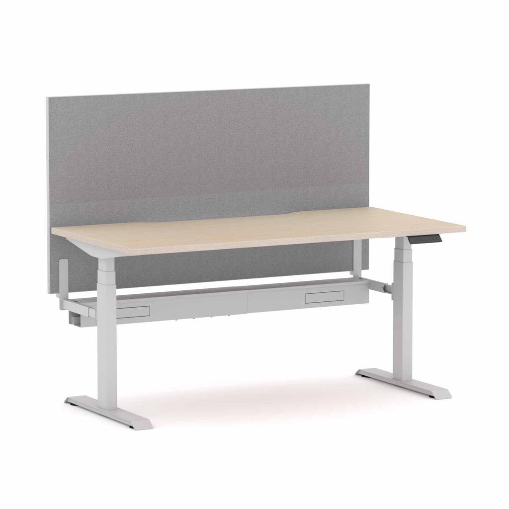 Klass 3C/2M Electric Single Workstation with Edge25 Screen - alternate view, size or finish; optional items may be shown