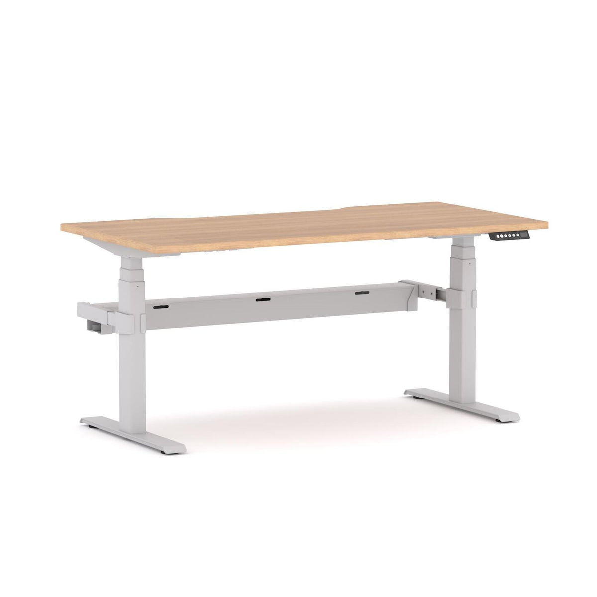 AgileMotion+ 3C/2M Electric Rectangle Straight Workstation - alternate view, size or finish; optional items may be shown