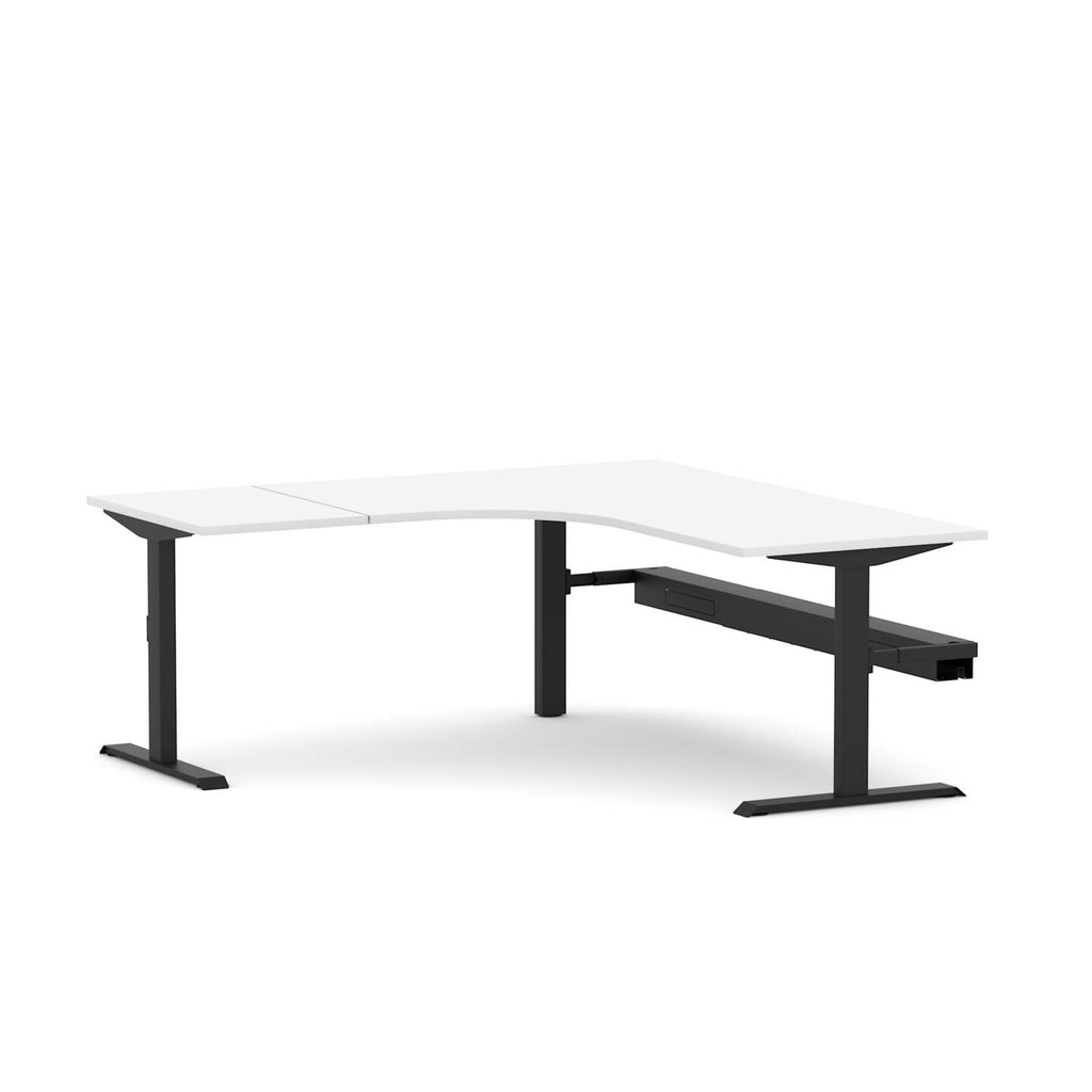 Klass Fixed 90° Workstation - alternate view, size or finish; optional items may be shown