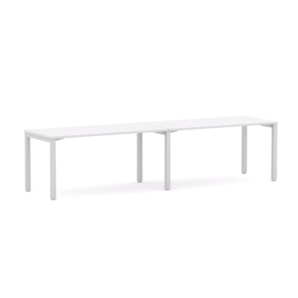 Axis 2-User Single-Sided Workstation - alternate view, size or finish; optional items may be shown