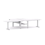 Agile 2C/1M Electric 2-Person 90° Workstation - alternate view, size or finish; optional items may be shown