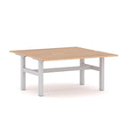 Agile Fixed Rectangle 2-Person DSD Workstation - alternate view, size or finish; optional items may be shown