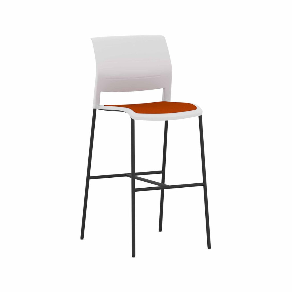 Game Chair Barstool with Seat Pad - alternate view, size or finish; optional items may be shown