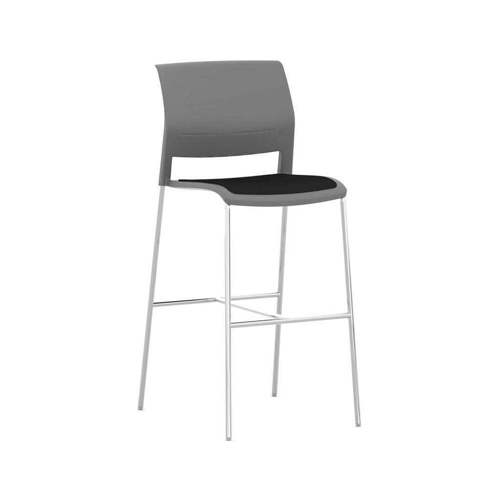 Game Chair Barstool with Seat Pad - alternate view, size or finish; optional items may be shown