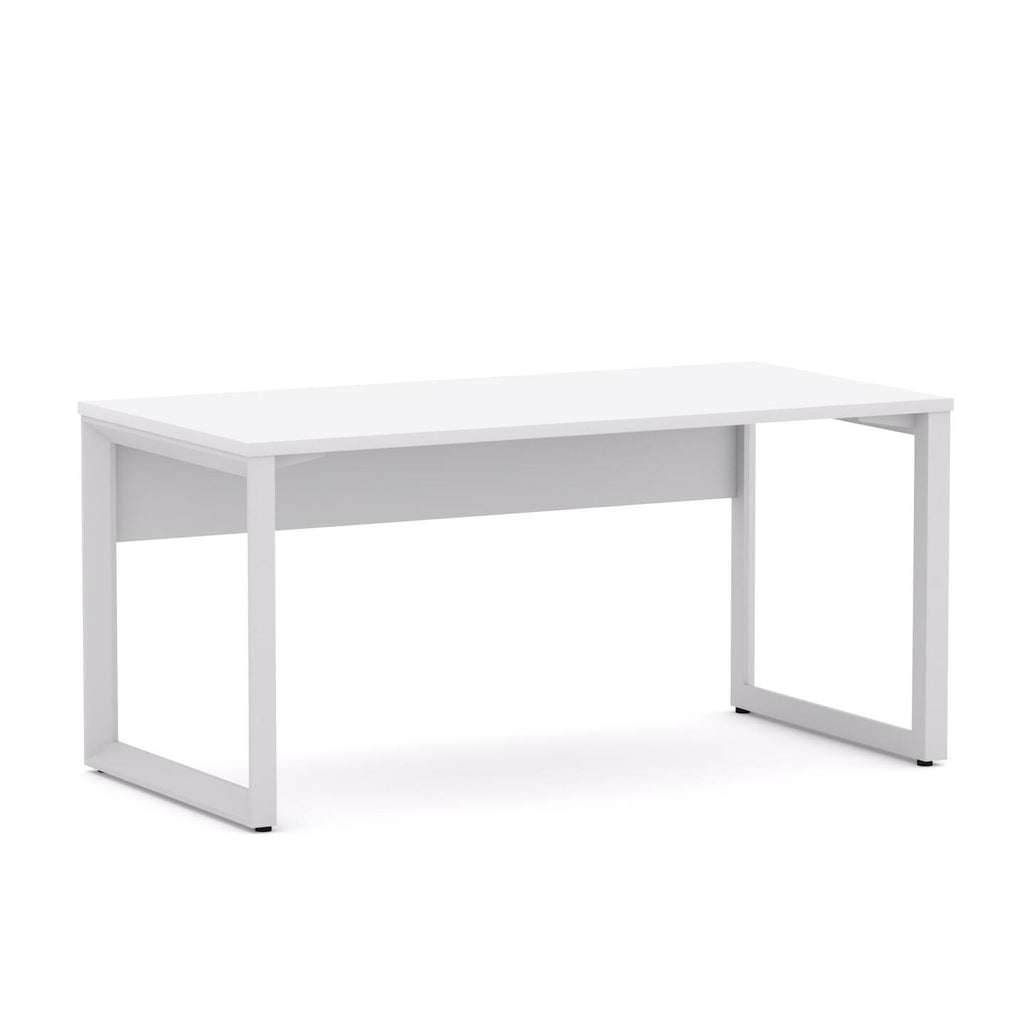Anvil Single Workstation with Modesty - alternate view, size or finish; optional items may be shown