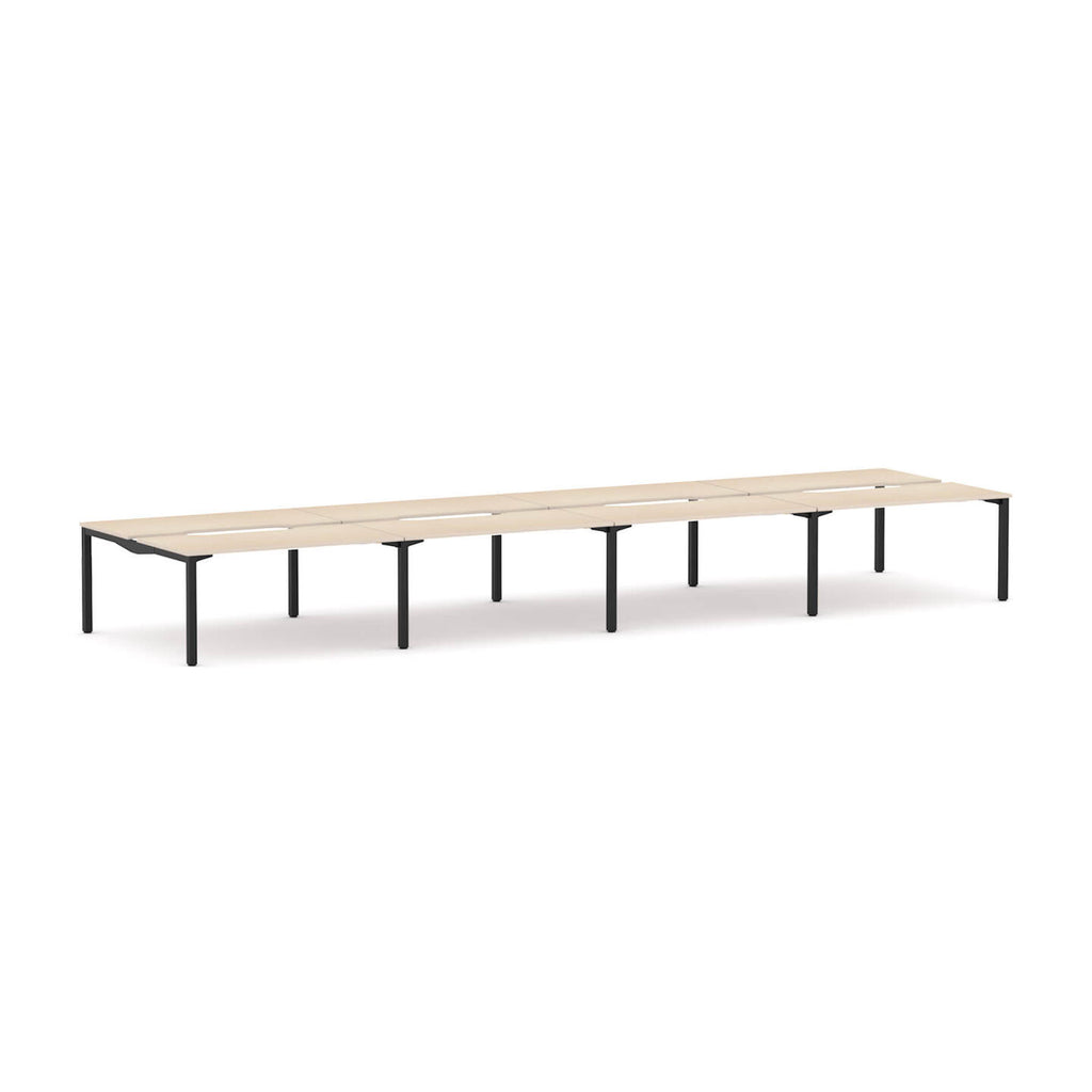 Axis Stretch 8-User Double-Sided Workstation - alternate view, size or finish; optional items may be shown