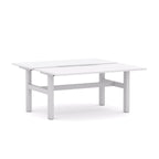 Agile Fixed Rectangle 2-Person DSD Workstation - alternate view, size or finish; optional items may be shown