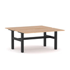 Agile Fixed Rectangle 2-Person DSD Workstation - alternate view, size or finish; optional items may be shown
