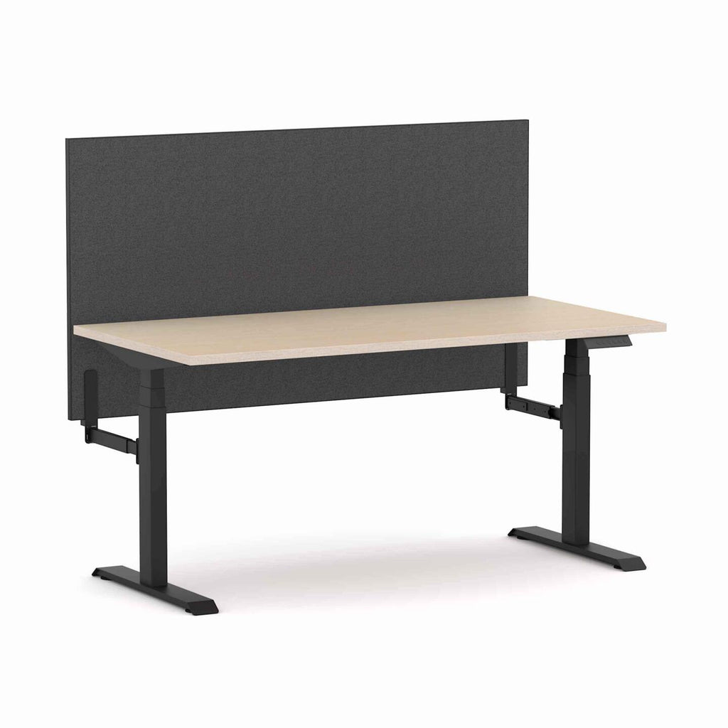 Klass 3C/2M Electric Single Workstation with Edge25 Screen - alternate view, size or finish; optional items may be shown