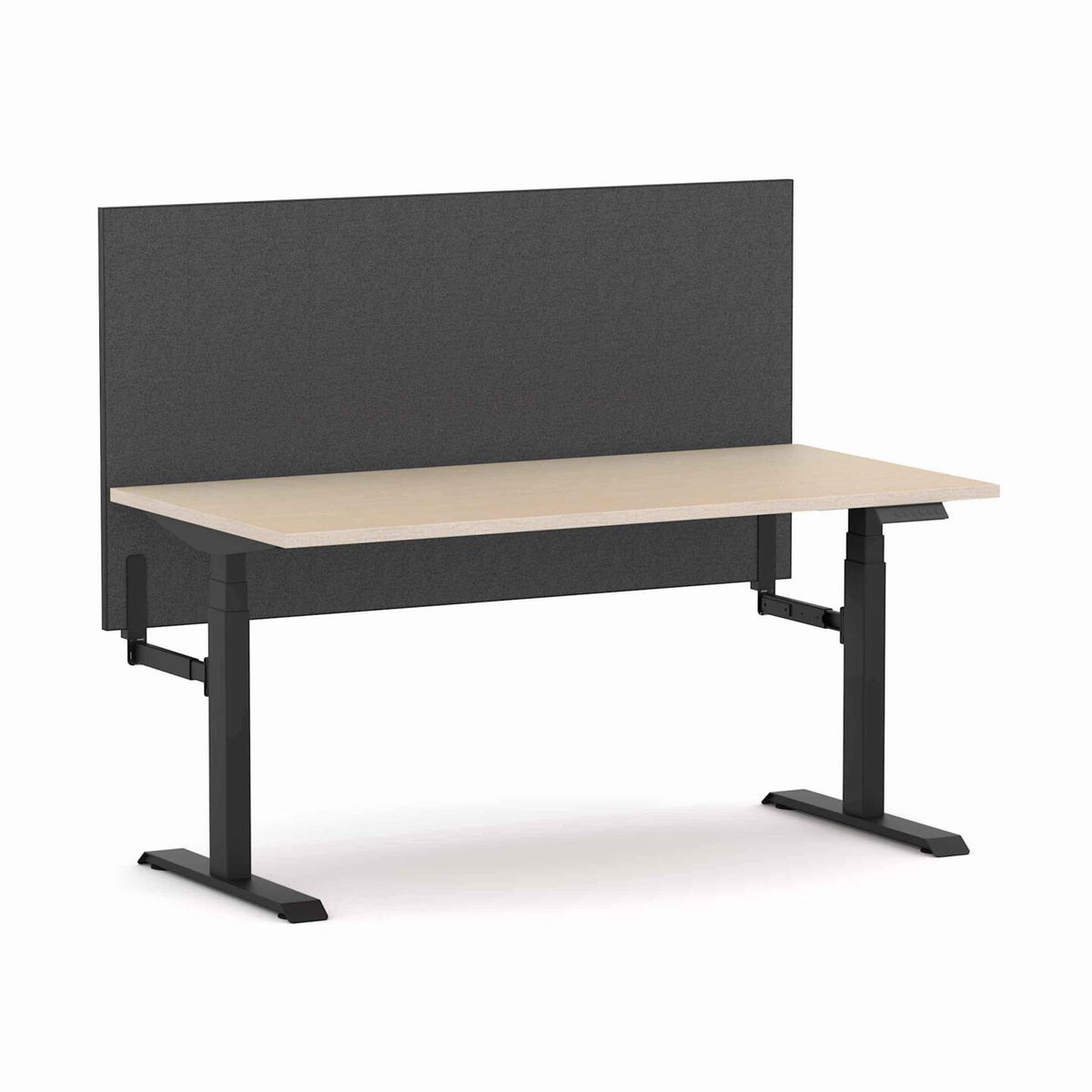 Klass 3C/2M Electric Single Workstation with Edge25 Screen - alternate view, size or finish; optional items may be shown