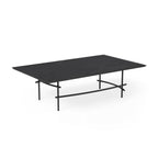 Arcos Rectangle Coffee Table — Black, Black Marble