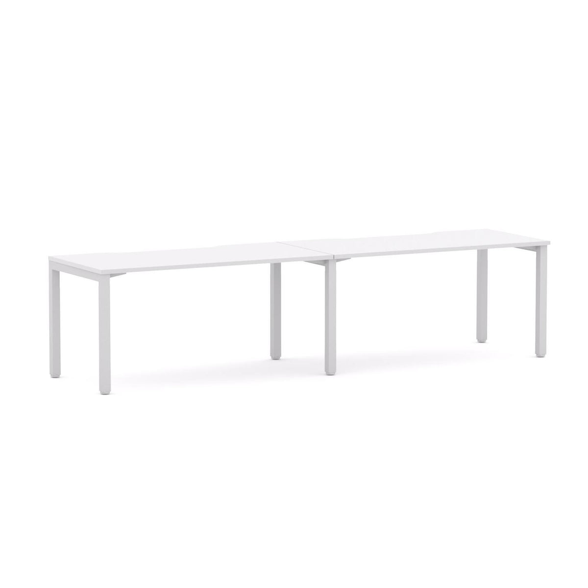 Axis 2-User Single-Sided Workstation - alternate view, size or finish; optional items may be shown