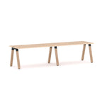 Plantation 2-User Single-Sided Workstation - alternate view, size or finish; optional items may be shown
