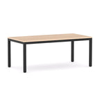 Axis Table 4-Leg — Black, New Oak Matte