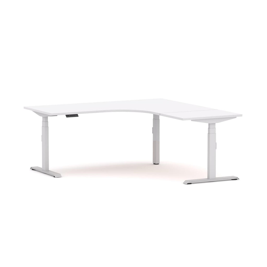 Klass 3C/2M Electric 90° Workstation - alternate view, size or finish; optional items may be shown
