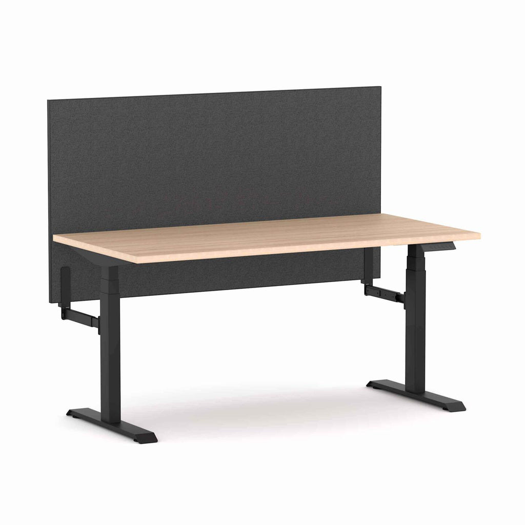 Klass 3C/2M Electric Single Workstation with Edge25 Screen - alternate view, size or finish; optional items may be shown