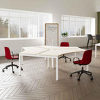 Axis 3-User 120° Workstation - alternate view, size or finish; optional items may be shown