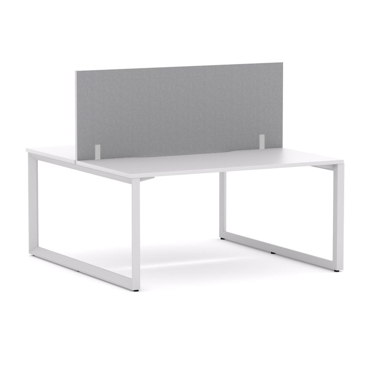 Anvil 2-User Double-Sided Workstation with Edge25 Screen - alternate view, size or finish; optional items may be shown