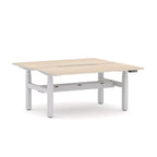 AgileMotion+ 3C/2M Electric Rectangle 2-Person DSD Workstation - alternate view, size or finish; optional items may be shown