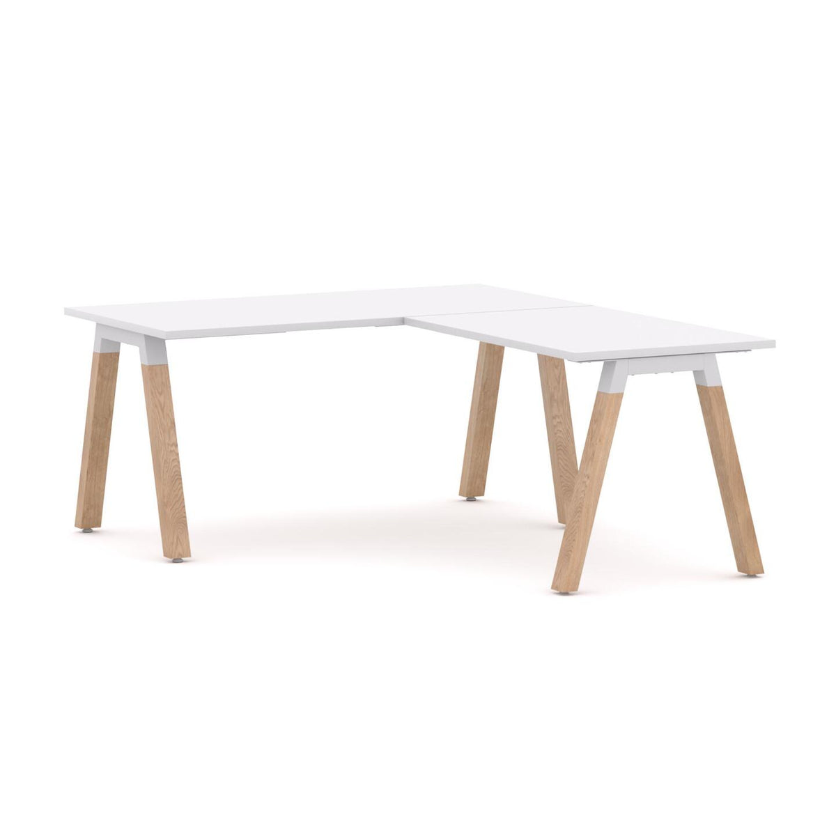 Plantation Single Workstation with Return - product image