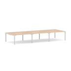 Axis Stretch 6-User Double-Sided Workstation - alternate view, size or finish; optional items may be shown