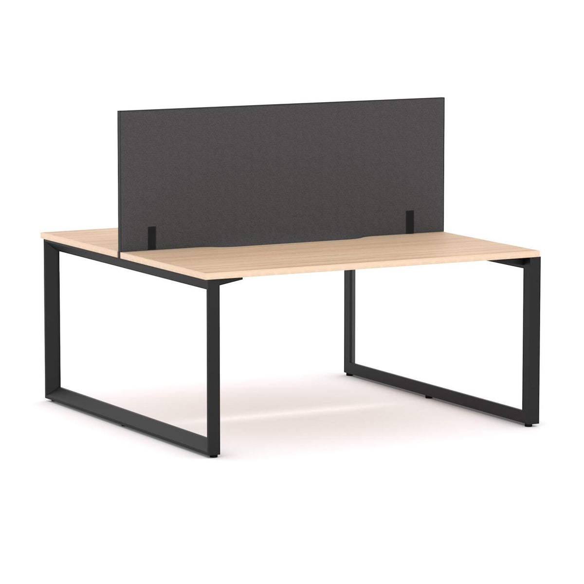 Anvil 2-User Double-Sided Workstation with Edge25 Screen - alternate view, size or finish; optional items may be shown