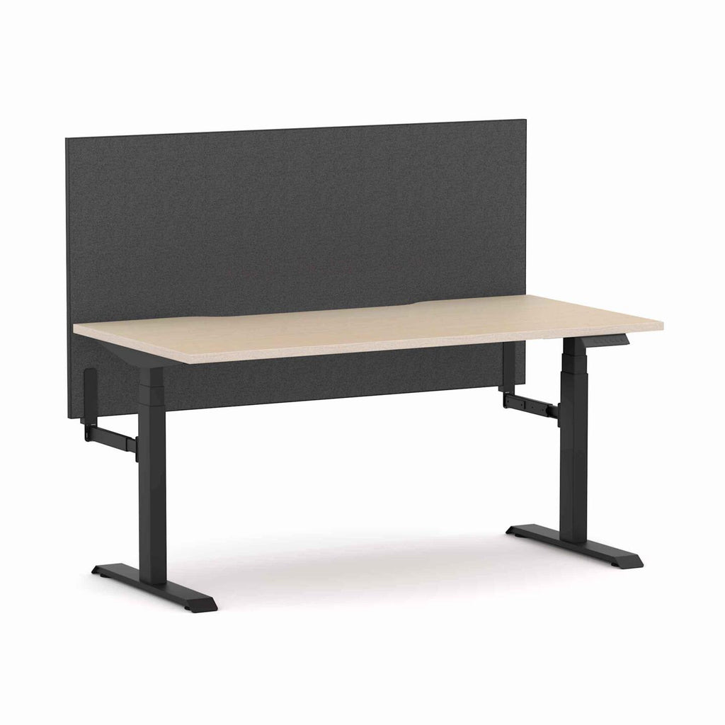 Klass 3C/2M Electric Single Workstation with Edge25 Screen - alternate view, size or finish; optional items may be shown