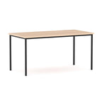 EkoSystem Canteen Table — Black, New Oak Matte