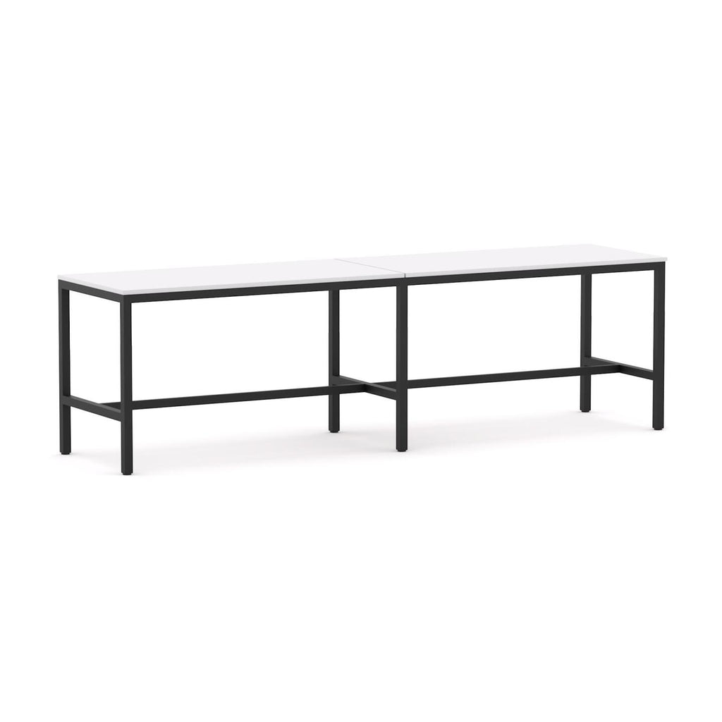 Axis Bar Leaner 6-Leg — Black, Studio White