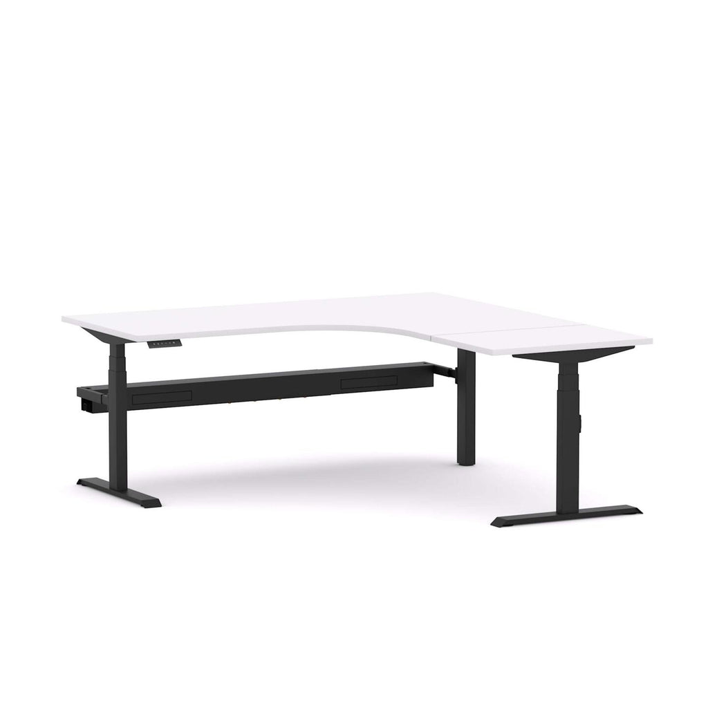 Klass 3C/2M Electric 90° Workstation - alternate view, size or finish; optional items may be shown