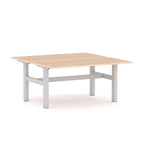 Agile Fixed Rectangle 2-Person DSD Workstation - alternate view, size or finish; optional items may be shown
