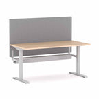 Klass Fixed Single Workstation with Edge25 Screen - alternate view, size or finish; optional items may be shown