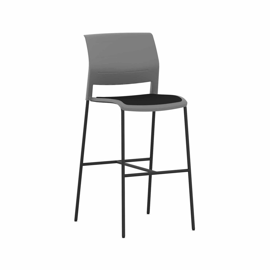 Game Chair Barstool with Seat Pad - alternate view, size or finish; optional items may be shown