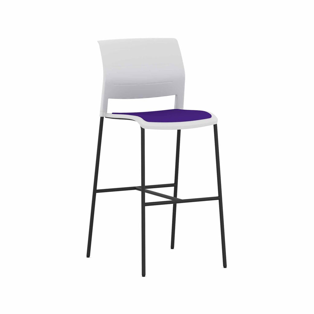 Game Chair Barstool with Seat Pad - alternate view, size or finish; optional items may be shown