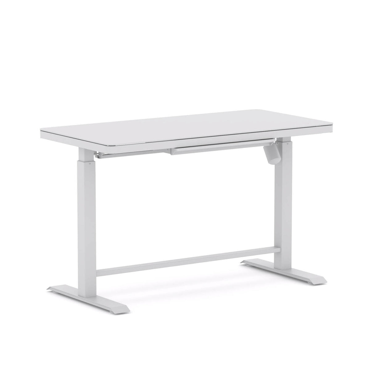 Luxe Glass Desk - alternate view, size or finish; optional items may be shown