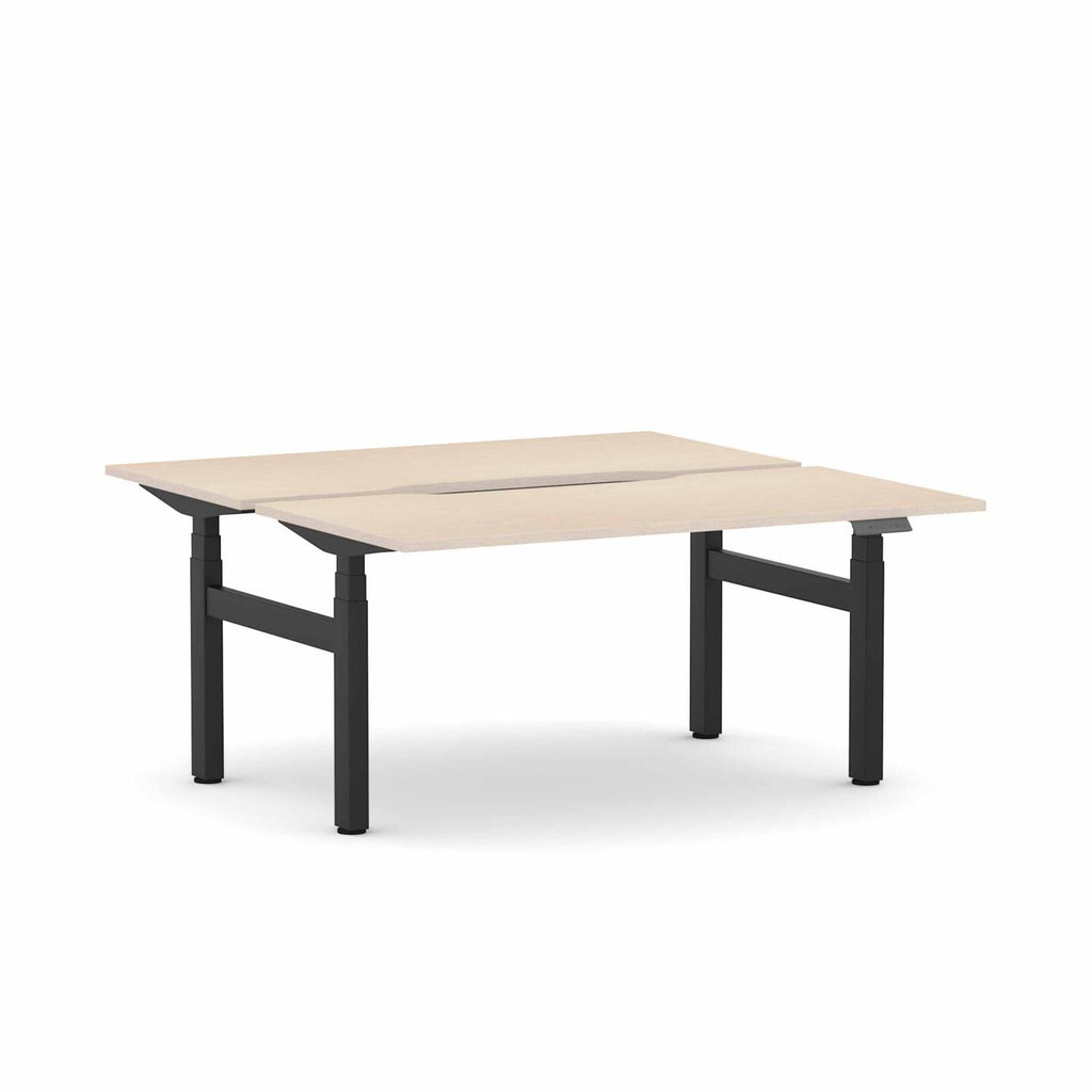 Klass 3C/2M Electric 2-User Double-Sided Workstation - alternate view, size or finish; optional items may be shown