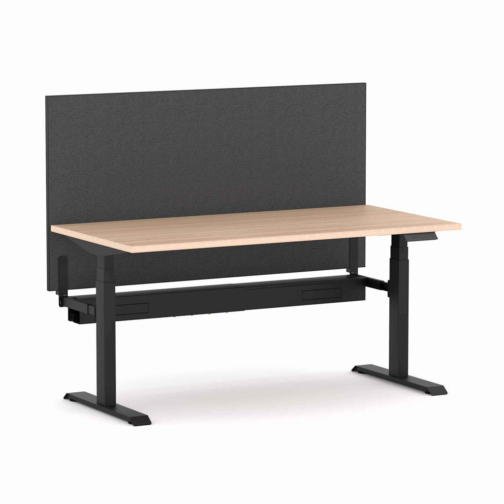 Klass 3C/2M Electric Single Workstation with Edge25 Screen - alternate view, size or finish; optional items may be shown
