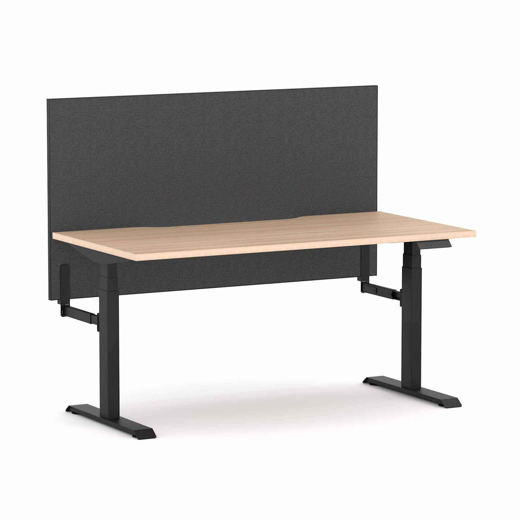 Klass 3C/2M Electric Single Workstation with Edge25 Screen - alternate view, size or finish; optional items may be shown