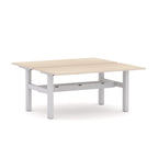 Agile Fixed Rectangle 2-Person DSD Workstation - alternate view, size or finish; optional items may be shown