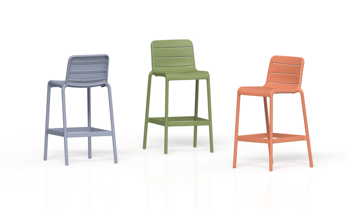 Dat Yirra Ngarnk Outdoor Bar Stool - alternate view, size or finish; optional items may be shown