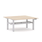 AgileMotion+ 3C/2M Electric Rectangle 2-Person DSD Workstation - alternate view, size or finish; optional items may be shown